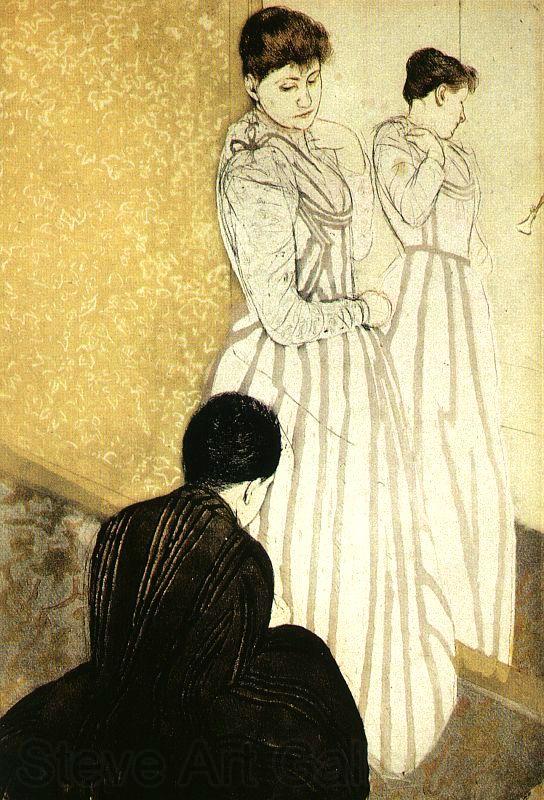 Mary Cassatt The Fitting Spain oil painting art